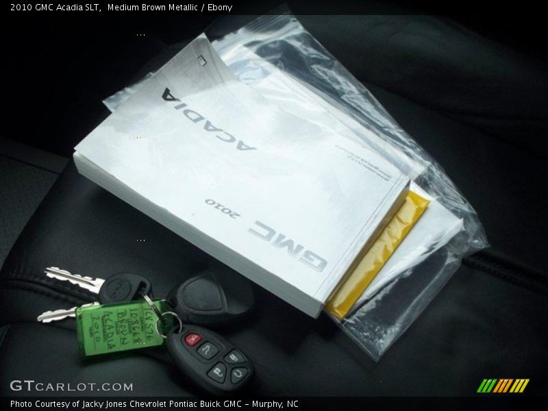 Medium Brown Metallic / Ebony 2010 GMC Acadia SLT