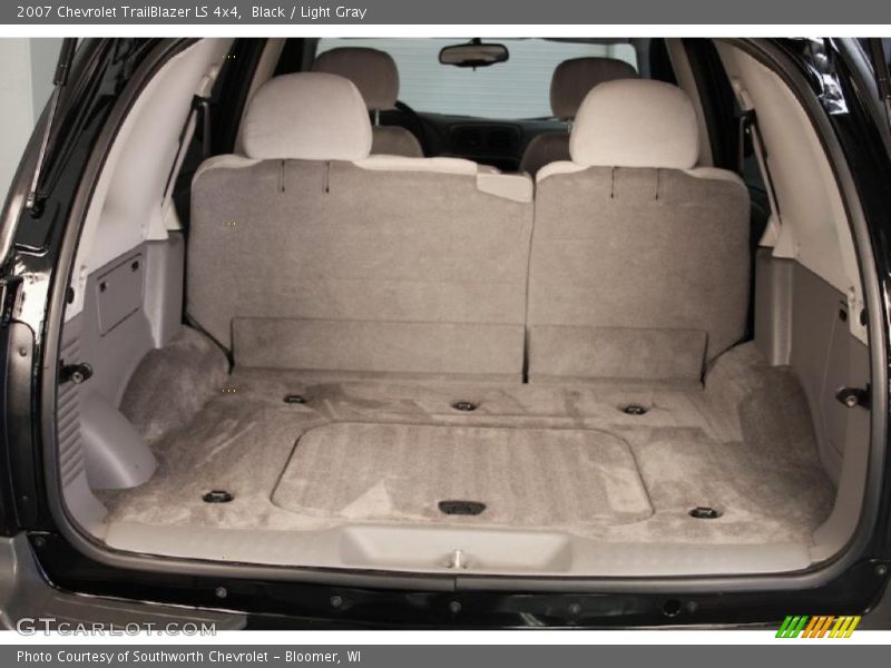 Black / Light Gray 2007 Chevrolet TrailBlazer LS 4x4