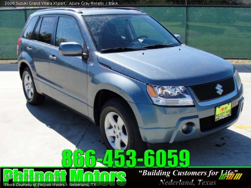 Azure Gray Metallic / Black 2006 Suzuki Grand Vitara XSport