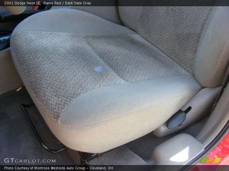 Flame Red / Dark Slate Gray 2001 Dodge Neon SE