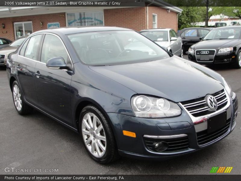 Blue Graphite Metallic / Grey 2006 Volkswagen Jetta 2.0T Sedan