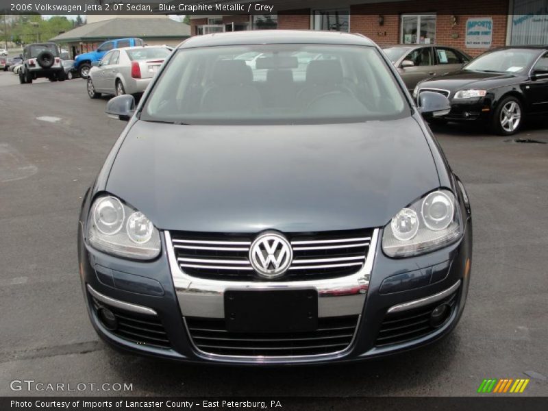 Blue Graphite Metallic / Grey 2006 Volkswagen Jetta 2.0T Sedan