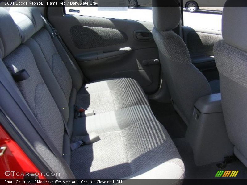 Flame Red / Dark Slate Gray 2001 Dodge Neon SE