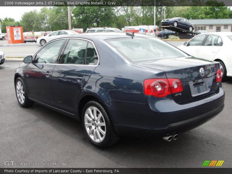 Blue Graphite Metallic / Grey 2006 Volkswagen Jetta 2.0T Sedan