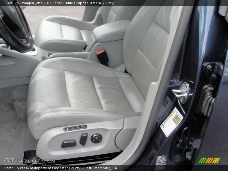Blue Graphite Metallic / Grey 2006 Volkswagen Jetta 2.0T Sedan