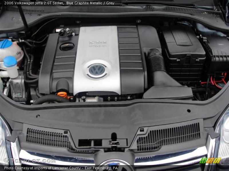 Blue Graphite Metallic / Grey 2006 Volkswagen Jetta 2.0T Sedan