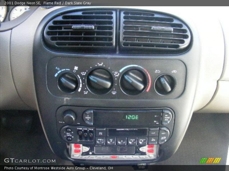 Flame Red / Dark Slate Gray 2001 Dodge Neon SE