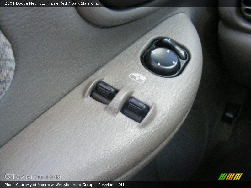 Flame Red / Dark Slate Gray 2001 Dodge Neon SE
