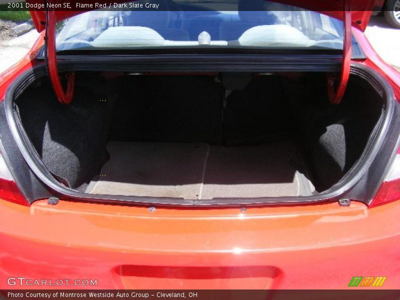 Flame Red / Dark Slate Gray 2001 Dodge Neon SE