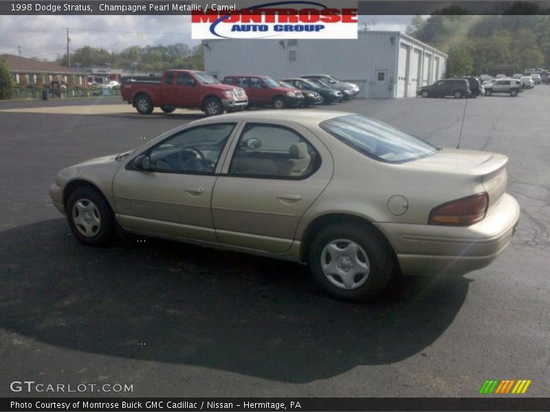 Champagne Pearl Metallic / Camel 1998 Dodge Stratus
