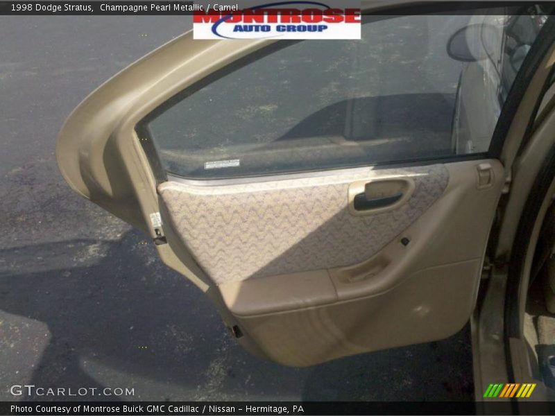 Champagne Pearl Metallic / Camel 1998 Dodge Stratus
