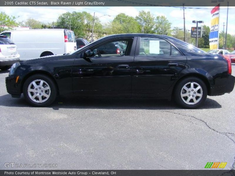 Black Raven / Light Gray/Ebony 2005 Cadillac CTS Sedan