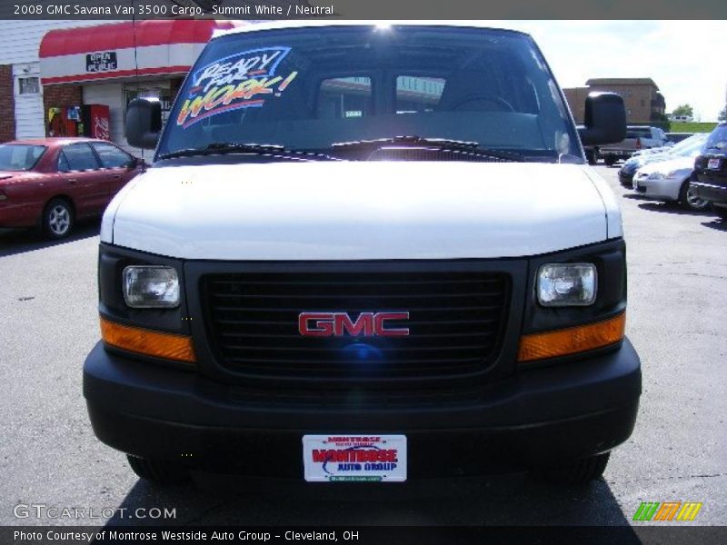 Summit White / Neutral 2008 GMC Savana Van 3500 Cargo
