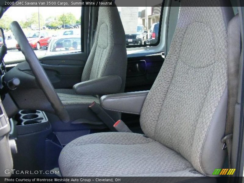 Summit White / Neutral 2008 GMC Savana Van 3500 Cargo
