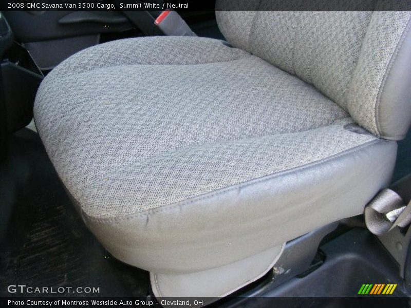 Summit White / Neutral 2008 GMC Savana Van 3500 Cargo