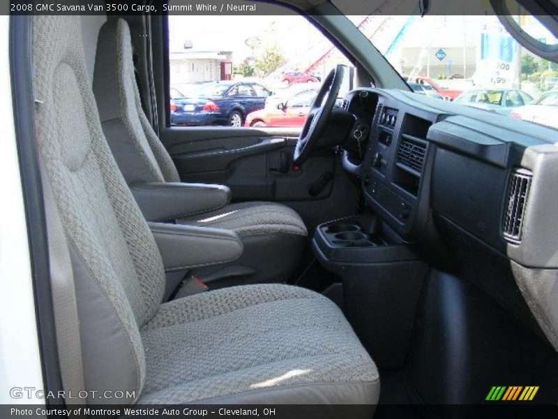 Summit White / Neutral 2008 GMC Savana Van 3500 Cargo