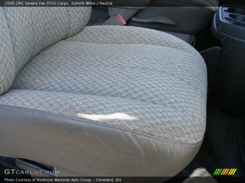 Summit White / Neutral 2008 GMC Savana Van 3500 Cargo
