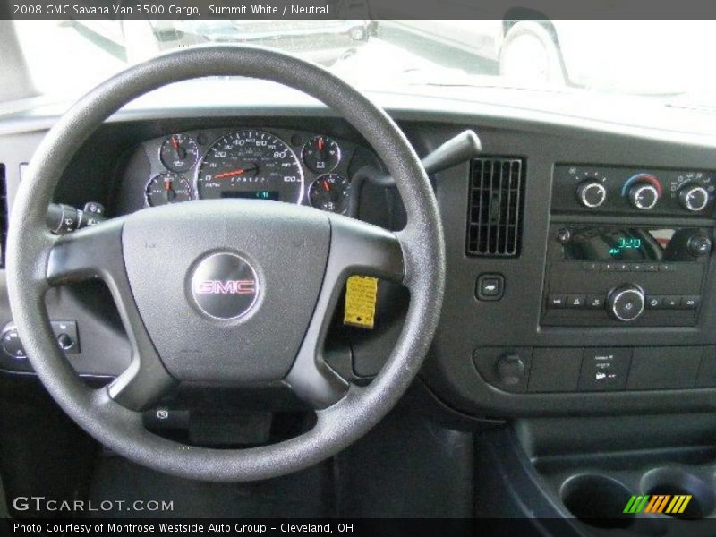 Summit White / Neutral 2008 GMC Savana Van 3500 Cargo