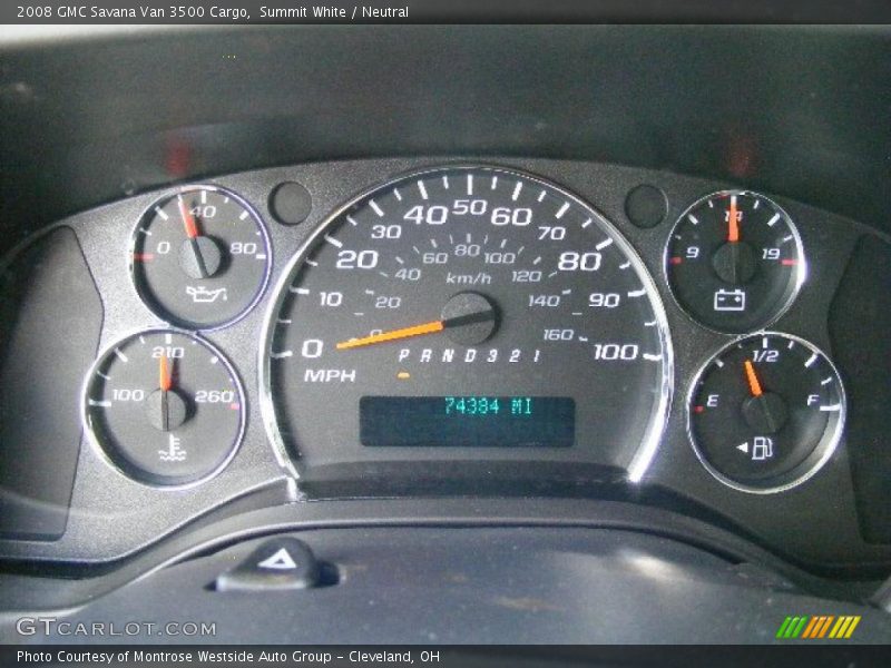 Summit White / Neutral 2008 GMC Savana Van 3500 Cargo