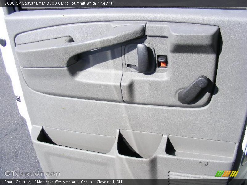 Summit White / Neutral 2008 GMC Savana Van 3500 Cargo