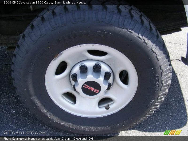 Summit White / Neutral 2008 GMC Savana Van 3500 Cargo