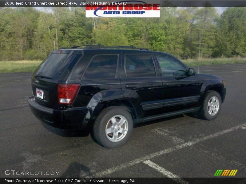 Black / Medium Slate Gray 2006 Jeep Grand Cherokee Laredo 4x4