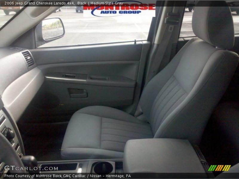 Black / Medium Slate Gray 2006 Jeep Grand Cherokee Laredo 4x4
