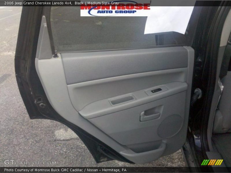 Black / Medium Slate Gray 2006 Jeep Grand Cherokee Laredo 4x4