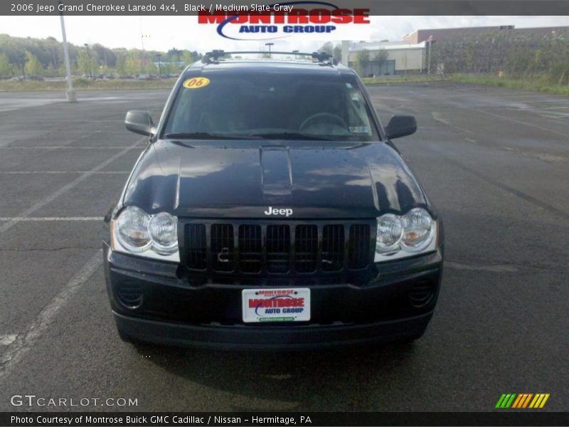 Black / Medium Slate Gray 2006 Jeep Grand Cherokee Laredo 4x4