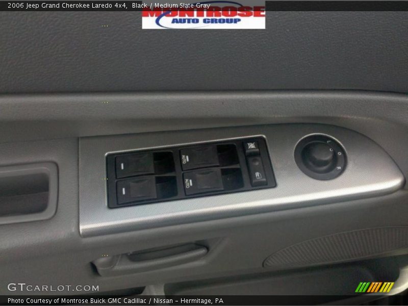Black / Medium Slate Gray 2006 Jeep Grand Cherokee Laredo 4x4