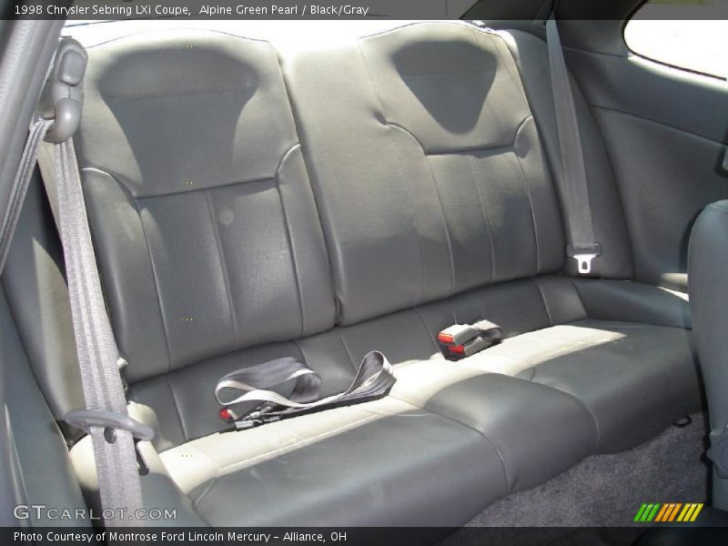 Alpine Green Pearl / Black/Gray 1998 Chrysler Sebring LXi Coupe