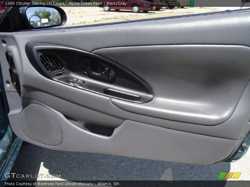 Alpine Green Pearl / Black/Gray 1998 Chrysler Sebring LXi Coupe