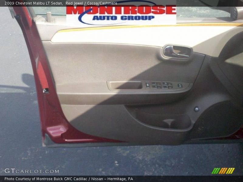 Red Jewel / Cocoa/Cashmere 2009 Chevrolet Malibu LT Sedan