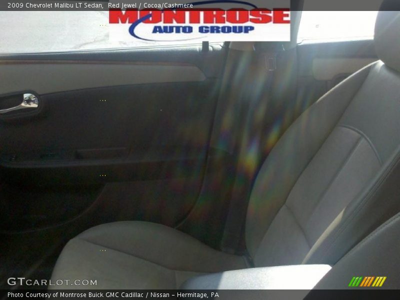Red Jewel / Cocoa/Cashmere 2009 Chevrolet Malibu LT Sedan