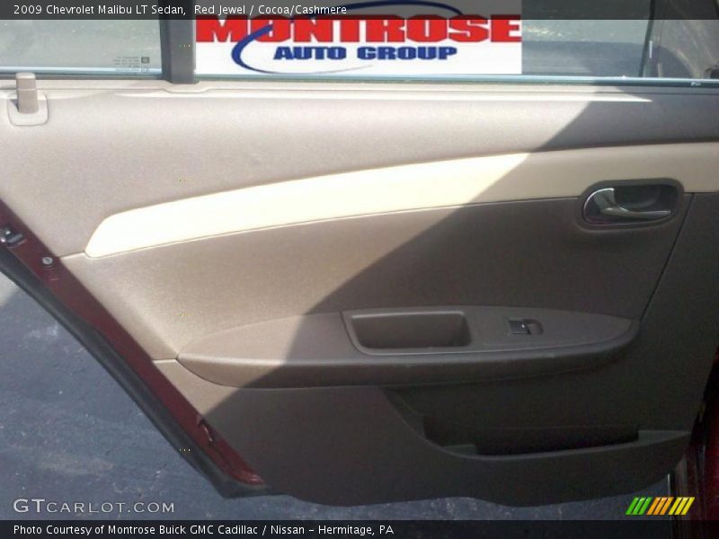 Red Jewel / Cocoa/Cashmere 2009 Chevrolet Malibu LT Sedan
