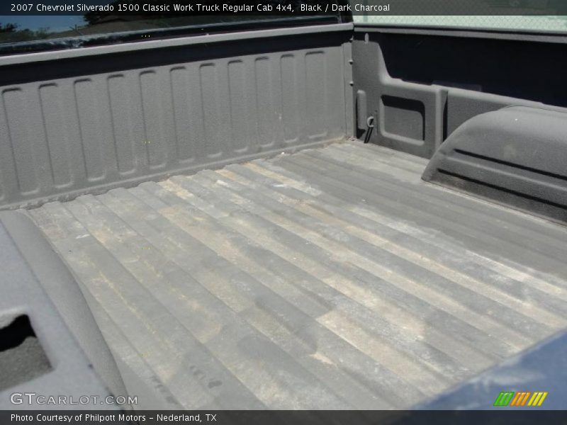 Black / Dark Charcoal 2007 Chevrolet Silverado 1500 Classic Work Truck Regular Cab 4x4