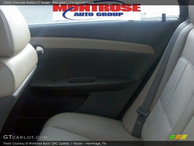 Red Jewel / Cocoa/Cashmere 2009 Chevrolet Malibu LT Sedan