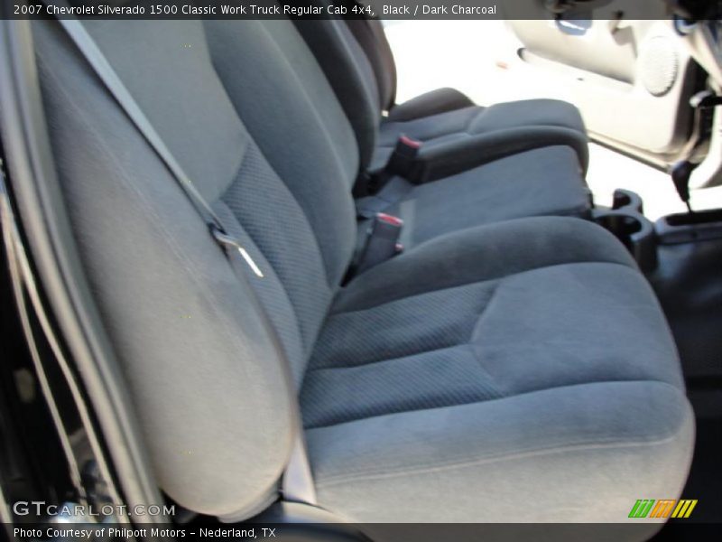 Black / Dark Charcoal 2007 Chevrolet Silverado 1500 Classic Work Truck Regular Cab 4x4