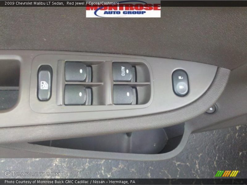 Red Jewel / Cocoa/Cashmere 2009 Chevrolet Malibu LT Sedan
