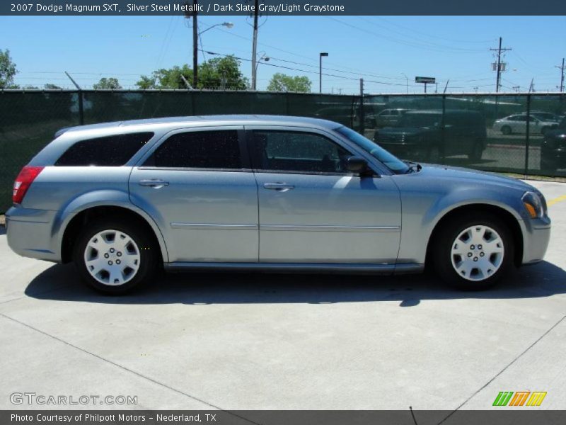 Silver Steel Metallic / Dark Slate Gray/Light Graystone 2007 Dodge Magnum SXT
