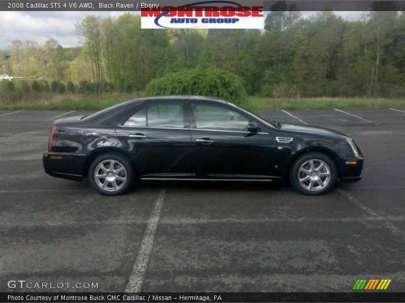 Black Raven / Ebony 2008 Cadillac STS 4 V6 AWD