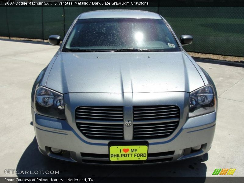 Silver Steel Metallic / Dark Slate Gray/Light Graystone 2007 Dodge Magnum SXT