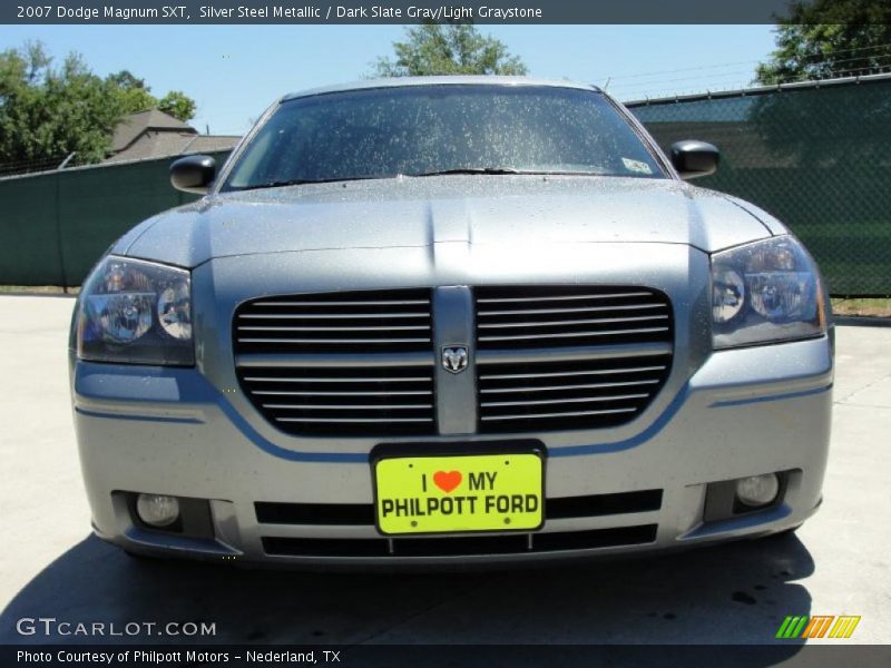 Silver Steel Metallic / Dark Slate Gray/Light Graystone 2007 Dodge Magnum SXT