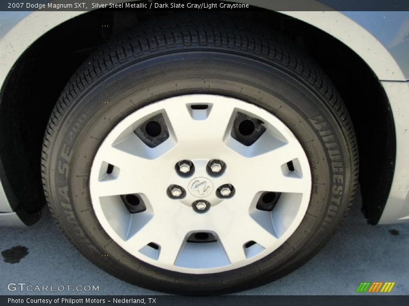 Silver Steel Metallic / Dark Slate Gray/Light Graystone 2007 Dodge Magnum SXT