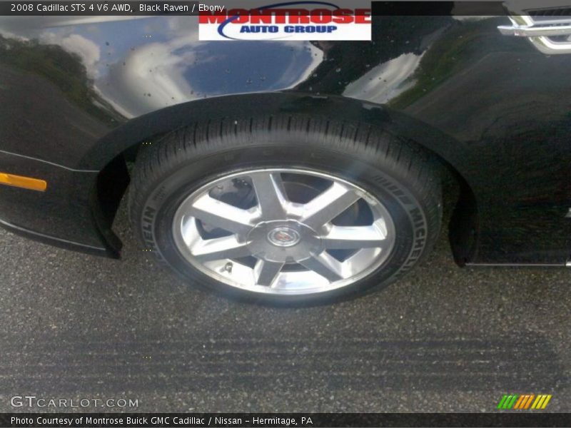Black Raven / Ebony 2008 Cadillac STS 4 V6 AWD