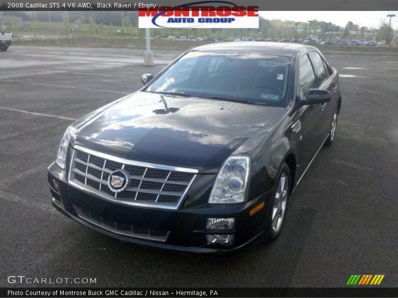 Black Raven / Ebony 2008 Cadillac STS 4 V6 AWD