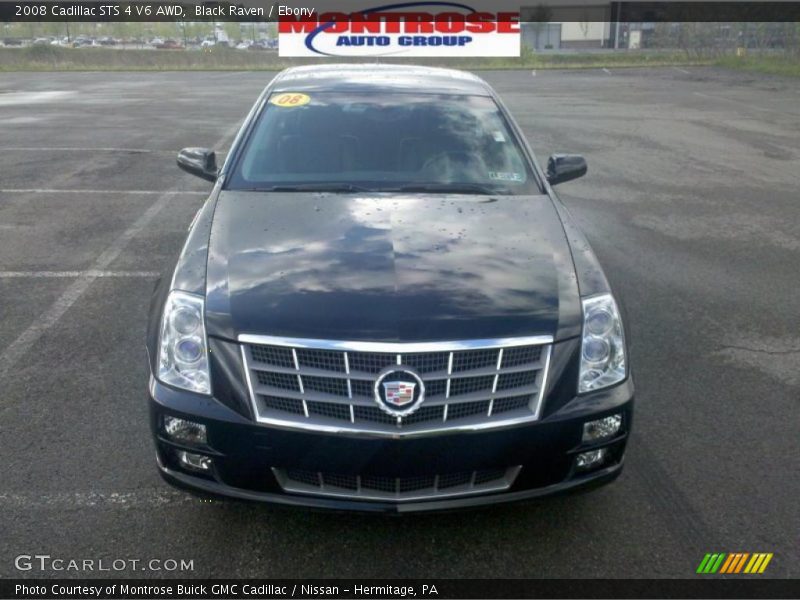 Black Raven / Ebony 2008 Cadillac STS 4 V6 AWD