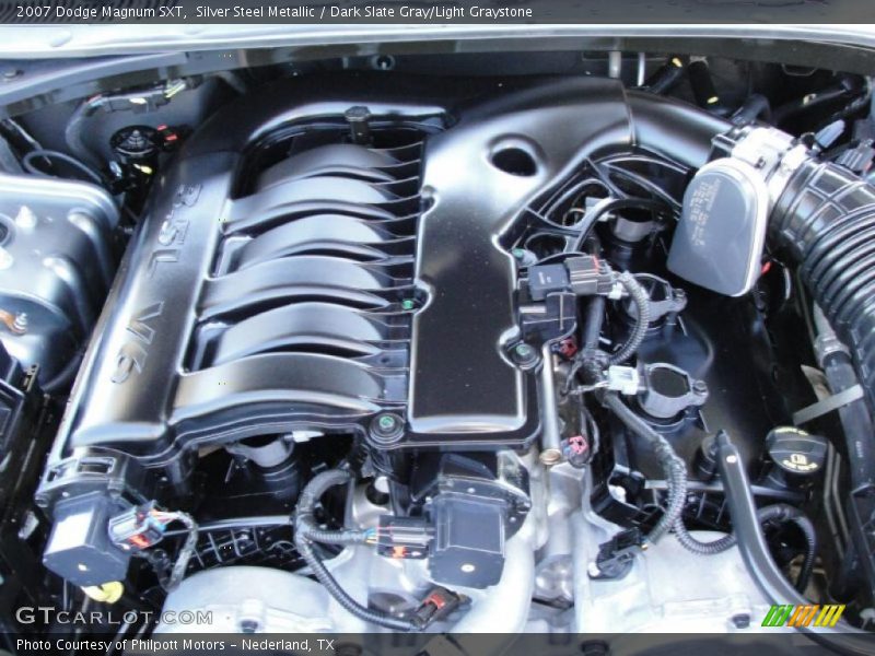 Silver Steel Metallic / Dark Slate Gray/Light Graystone 2007 Dodge Magnum SXT