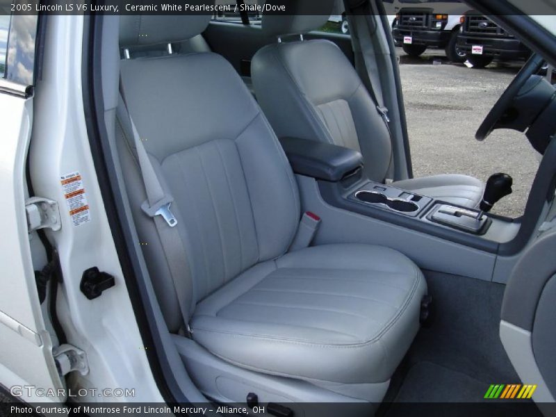 Ceramic White Pearlescent / Shale/Dove 2005 Lincoln LS V6 Luxury