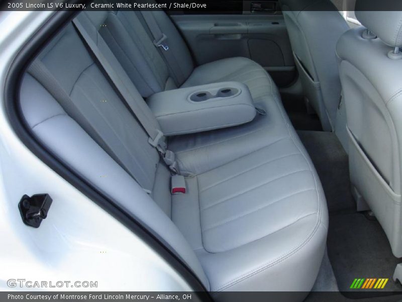Ceramic White Pearlescent / Shale/Dove 2005 Lincoln LS V6 Luxury